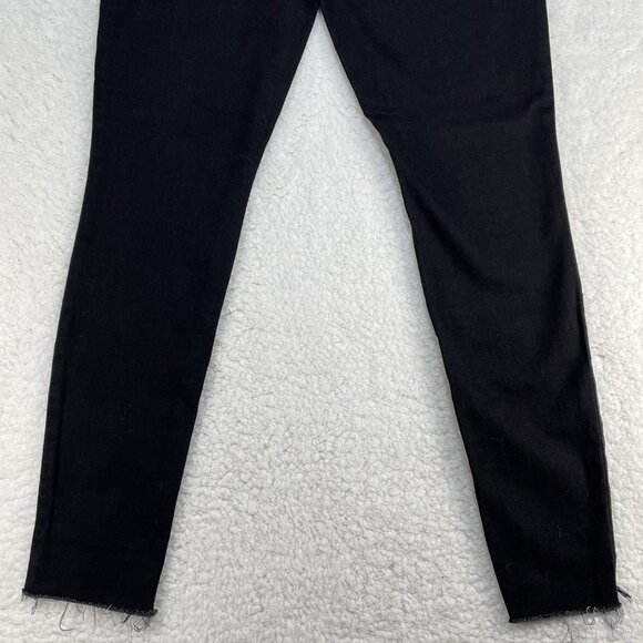 Lucky Brand Jeans Womens Sz 0/25 Black Ava Mid Rise Super Skinny Denim 26x27 - Picture 5 of 15